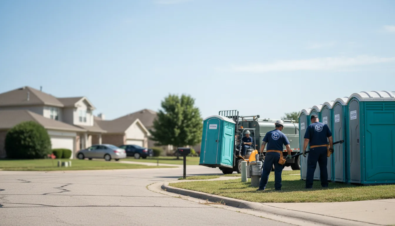 Porta Potty Rental in Burgoon, OH near me